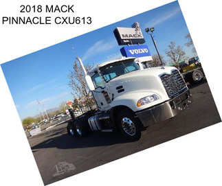 2018 MACK PINNACLE CXU613