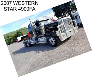 2007 WESTERN STAR 4900FA