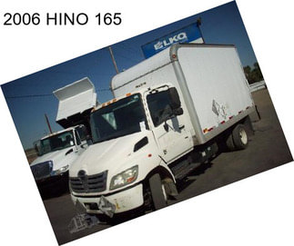 2006 HINO 165
