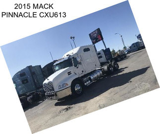 2015 MACK PINNACLE CXU613