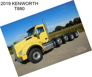 2019 KENWORTH T880