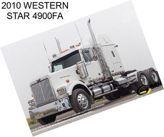 2010 WESTERN STAR 4900FA