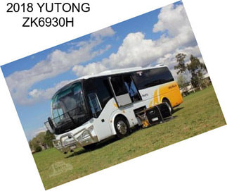 2018 YUTONG ZK6930H