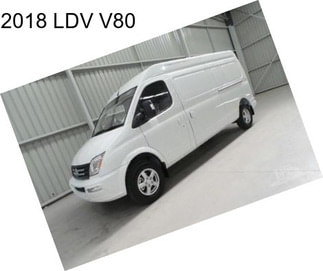 2018 LDV V80