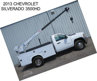 2013 CHEVROLET SILVERADO 3500HD