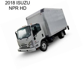 2018 ISUZU NPR HD