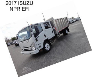 2017 ISUZU NPR EFI