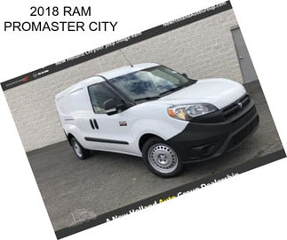 2018 RAM PROMASTER CITY