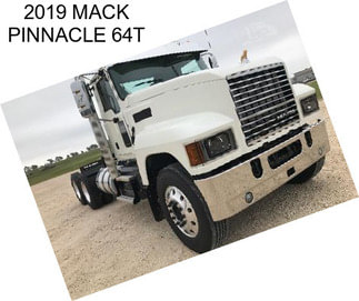 2019 MACK PINNACLE 64T