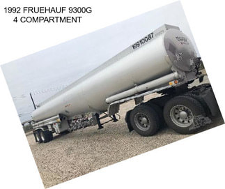 1992 FRUEHAUF 9300G 4 COMPARTMENT