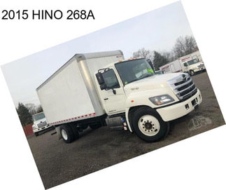 2015 HINO 268A