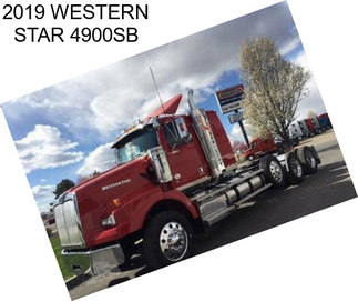 2019 WESTERN STAR 4900SB