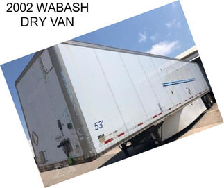 2002 WABASH DRY VAN