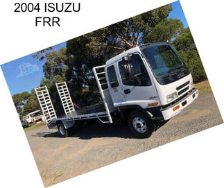 2004 ISUZU FRR