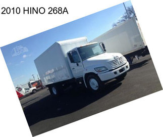 2010 HINO 268A