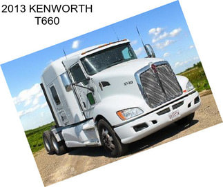 2013 KENWORTH T660