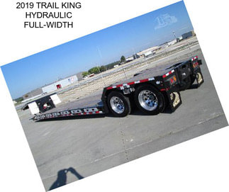 2019 TRAIL KING HYDRAULIC FULL-WIDTH