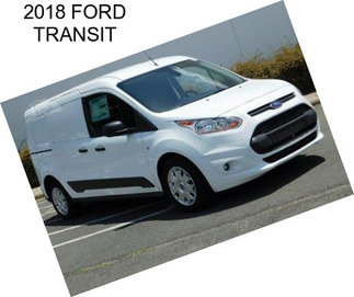 2018 FORD TRANSIT