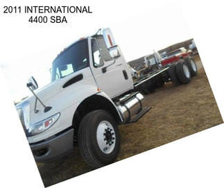 2011 INTERNATIONAL 4400 SBA