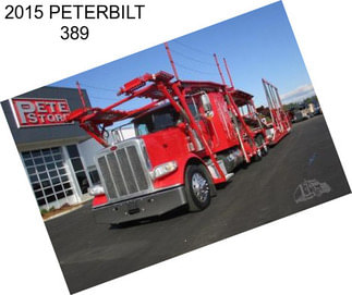 2015 PETERBILT 389