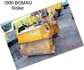 1990 BOMAG Roller