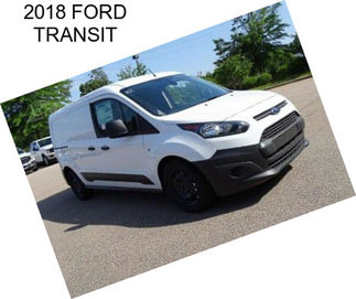 2018 FORD TRANSIT