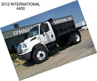 2012 INTERNATIONAL 4400