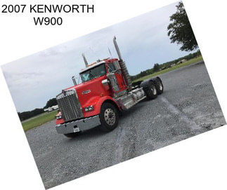 2007 KENWORTH W900