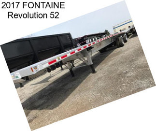 2017 FONTAINE Revolution 52