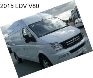 2015 LDV V80