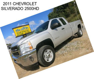 2011 CHEVROLET SILVERADO 2500HD