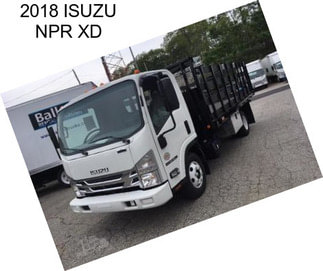 2018 ISUZU NPR XD