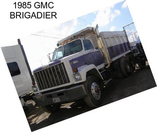 1985 GMC BRIGADIER