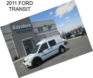 2011 FORD TRANSIT