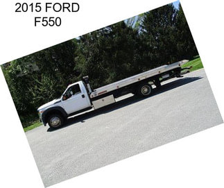 2015 FORD F550