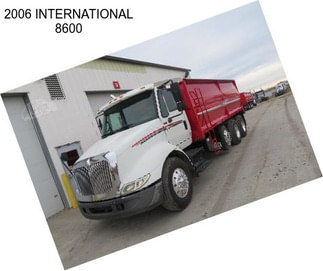 2006 INTERNATIONAL 8600