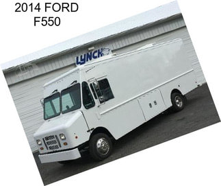 2014 FORD F550