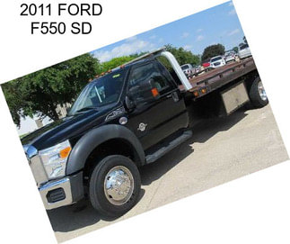 2011 FORD F550 SD