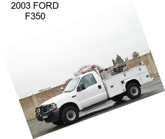 2003 FORD F350