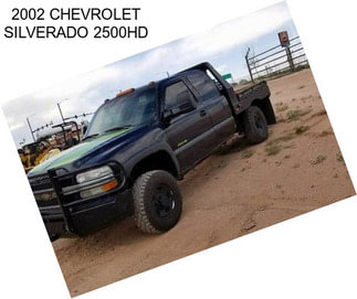 2002 CHEVROLET SILVERADO 2500HD