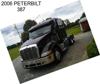 2006 PETERBILT 387