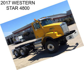 2017 WESTERN STAR 4800
