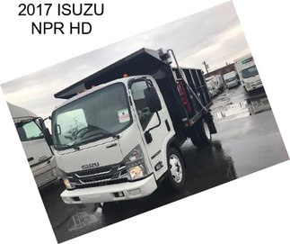 2017 ISUZU NPR HD