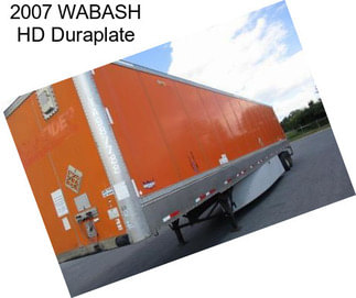 2007 WABASH HD Duraplate