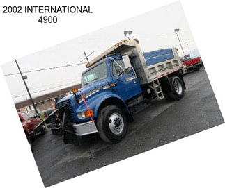 2002 INTERNATIONAL 4900