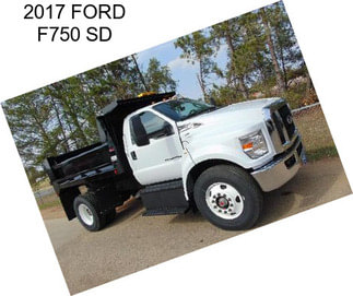 2017 FORD F750 SD