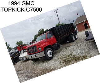 1994 GMC TOPKICK C7500