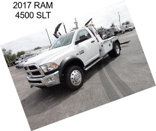 2017 RAM 4500 SLT