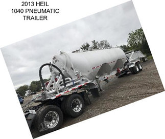 2013 HEIL 1040 PNEUMATIC TRAILER