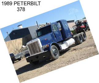 1989 PETERBILT 378